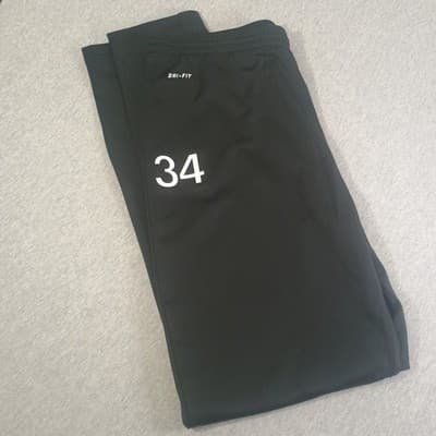 Nike Dri-Fit Libero Tech Pants Joggers/Soccer Womans M Black Drawstring Stretch - Thumbnail 9