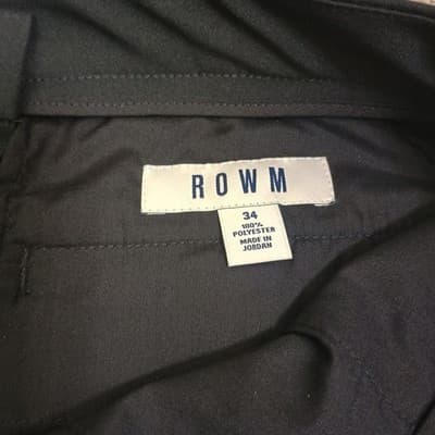 Rowm Chino Flat Front Chinos Men’s Size 34 Athleisure Streetwear Gorpcore Shorts - Thumbnail 6