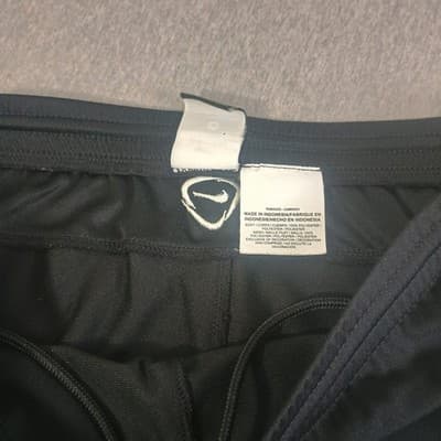Nike Dri-Fit Libero Tech Pants Joggers/Soccer Womans M Black Drawstring Stretch - Thumbnail 4