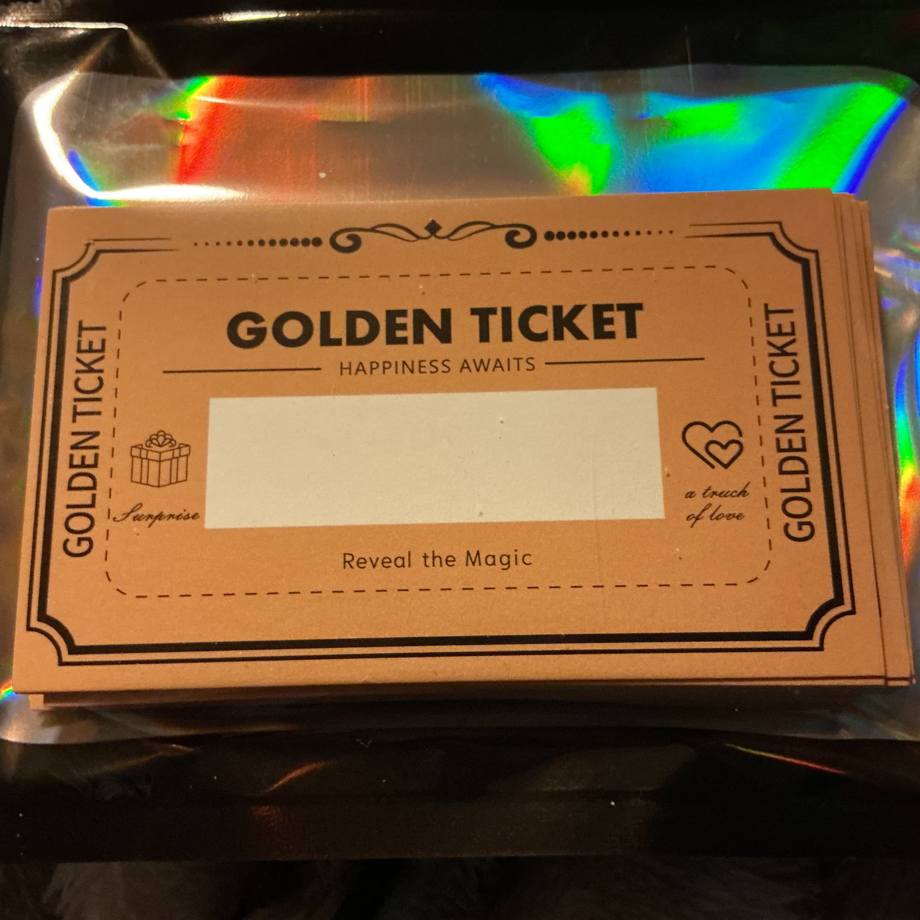 ★ Golden Ticket Scratch Off Cards – 25 Small Business Pack - Thumbnail 2