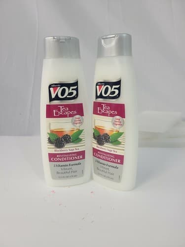 Lot Of 2 VO5 12.5oz Blackberry Sage Tea W/ Herb Extract Revitalizing Conditioner