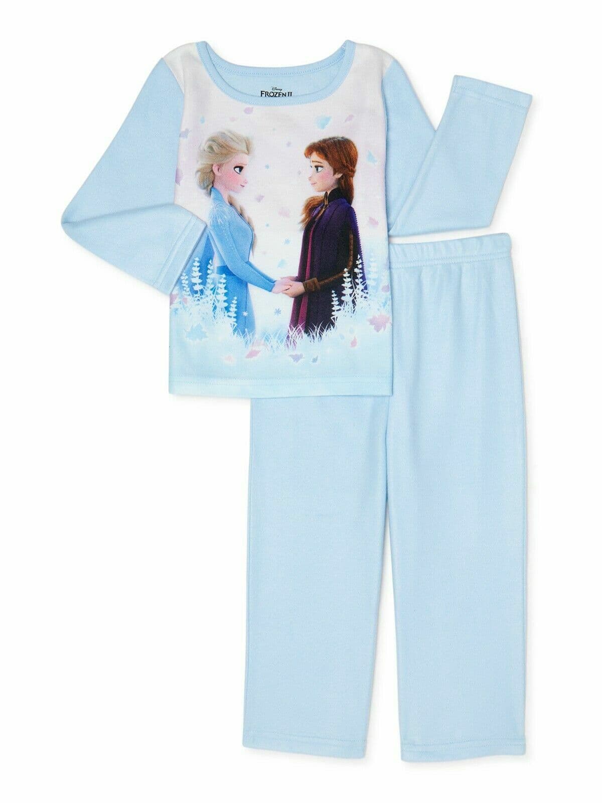 NEW DISNEY FROZEN II 2-PC FLANNEL PJ SET PAJAMAS SIZE 2T