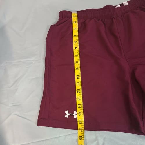 Under Armour UA kick 7" men's short Under Armour Maroon Large UTS587M - Thumbnail 3