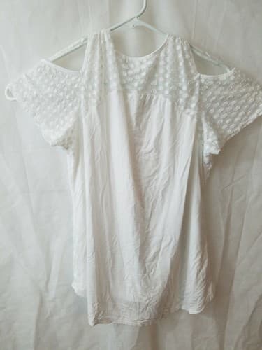 Shannon Ford New York size Womens Large Open Shoulder knit Top - Thumbnail 3