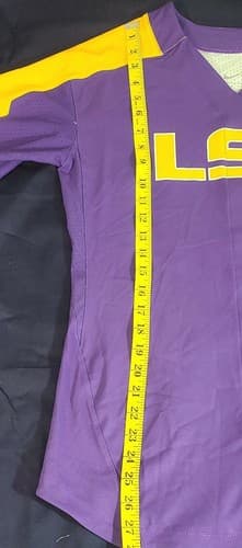 Nike LSU baseball softball sample jersey womens Medium Louisiana State - Thumbnail 3