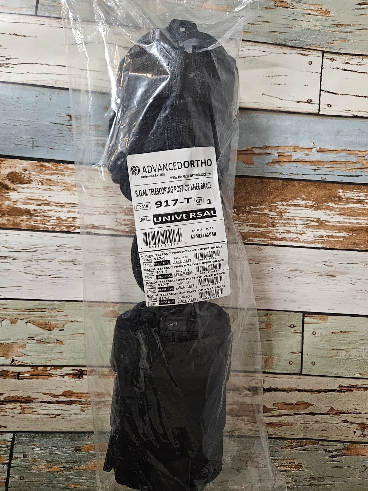 Advanced ORTHO R.O.M. Telescoping Post Op Knee Brace ROM