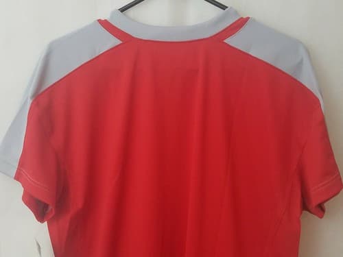 Nike S/S Softball V-Neck Shirt Jersey Women's Red Gray XS, S, M, L, XL, XXL NWT - Thumbnail 6