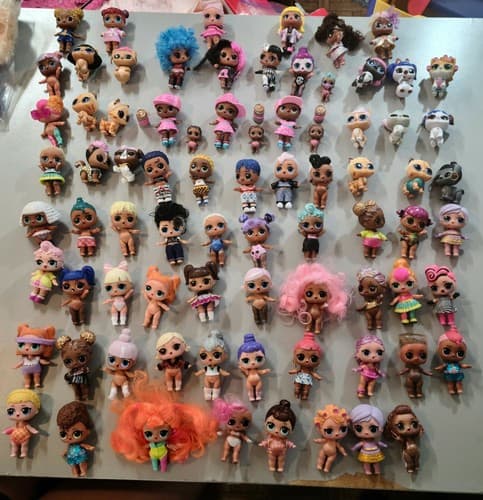HUGE LOT of LOL Surprise Dolls | 64 Dolls! Boys, glitter, rare