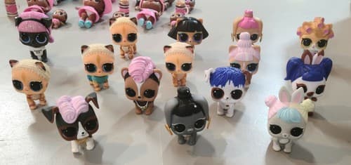 HUGE LOT of LOL Surprise Dolls | 64 Dolls! Boys, glitter, rare - Thumbnail 2