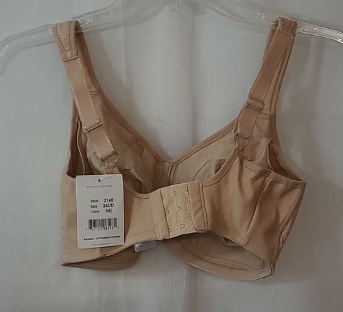 Amoena Mastectomy Bra 34DD #2146 nude New Free Shipping - Thumbnail 2