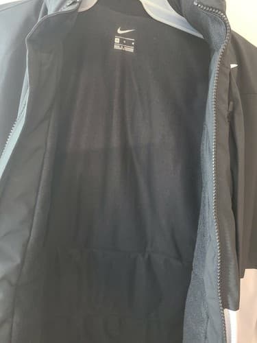 Clemson Tigers Nike Shield Heavyweight Team Jacket Men's M Black Grey AO5970 - Thumbnail 3