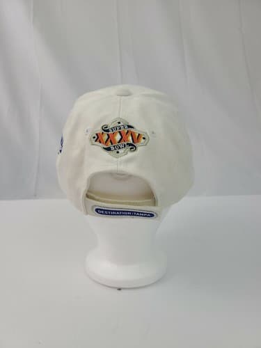 Vintage Super Bowl XXXV New York Giants NFL Conference Champions SPL 28 Hat - Thumbnail 3