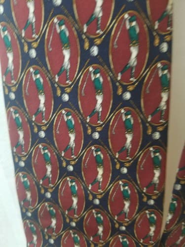 2 VINTAGE TOMMY HILFIGER Mens Ties both 100% Silk EUC - Thumbnail 8