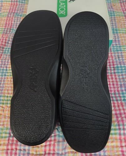 Apex Mens Ambulator Diabetic Shoes 1270M Size 7.5 Black-NEW - Thumbnail 7