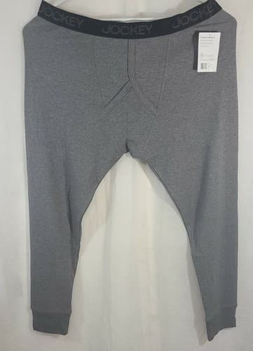 Men's XXL Jockey Stretch Long John Pants NWT Relaxed Fit insulated underwear - Thumbnail 2