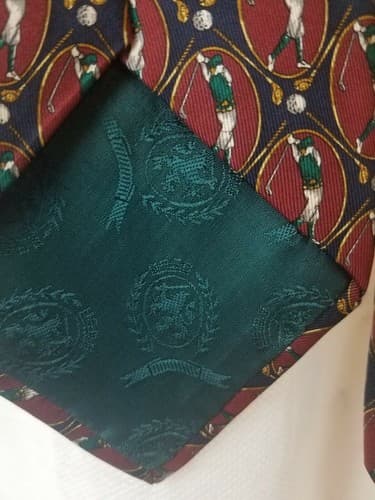 2 VINTAGE TOMMY HILFIGER Mens Ties both 100% Silk EUC - Thumbnail 7