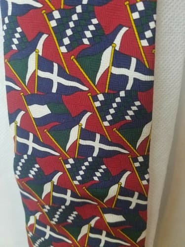 2 VINTAGE TOMMY HILFIGER Mens Ties both 100% Silk EUC - Thumbnail 3