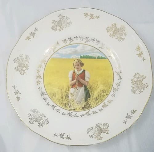 Fiddjo Flint Decorative Plate BEAUTIFUL made in Norway