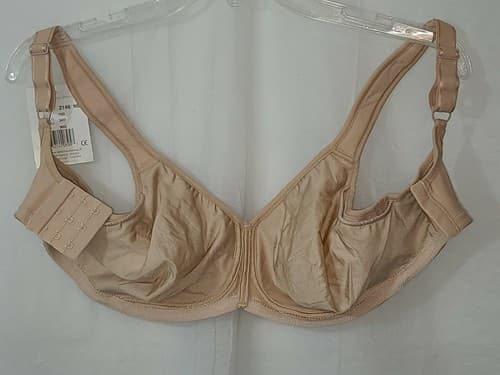Amoena Mastectomy Bra 34D #2146 nude New Free Shipping - Thumbnail 2