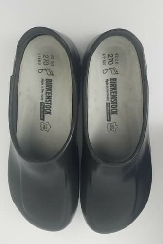 Birkenstock Professional UNISEX Work Clog Black Steel Toe 270 WOMENS 11 MENS 9 - Thumbnail 7