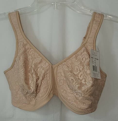 Amoena Mastectomy Bra 34D #2146 nude New Free Shipping