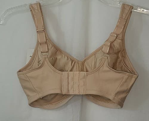 Amoena Mastectomy Bra 34D #2146 nude New Free Shipping - Thumbnail 3