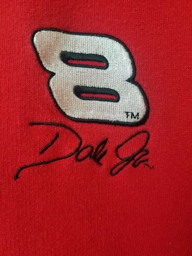 Dale Earnhardt Jr #8 V-Neck sweatshirt Racing Winner Circle Nascar Size M Medium - Thumbnail 3