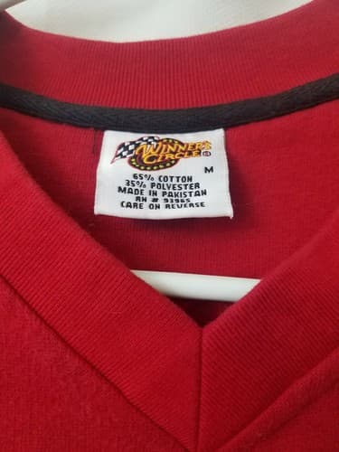 Dale Earnhardt Jr #8 V-Neck sweatshirt Racing Winner Circle Nascar Size M Medium - Thumbnail 4