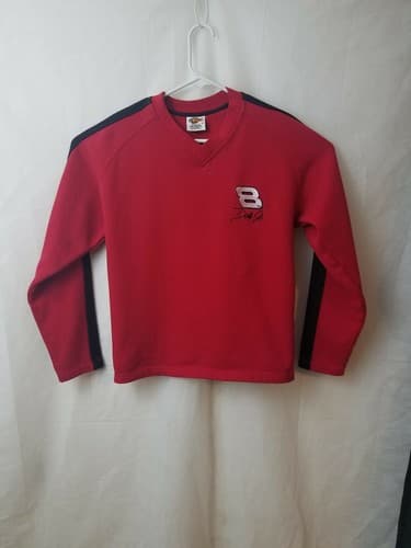 Dale Earnhardt Jr #8 V-Neck sweatshirt Racing Winner Circle Nascar Size M Medium