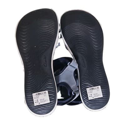Clarks Cloudsteppers Mira Bay Blue Sport Sandals Size 10 W (Wide) Comfort Walk - Thumbnail 9