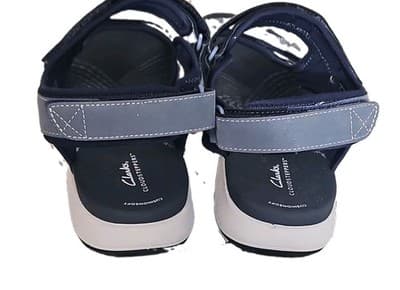 Clarks Cloudsteppers Mira Bay Blue Sport Sandals Size 10 W (Wide) Comfort Walk - Thumbnail 6