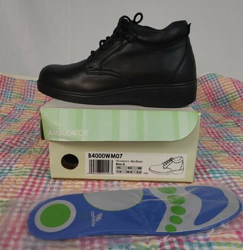 New Apex Ambulator B4000 Womens 7 Ankle high shoes diabetic comfort