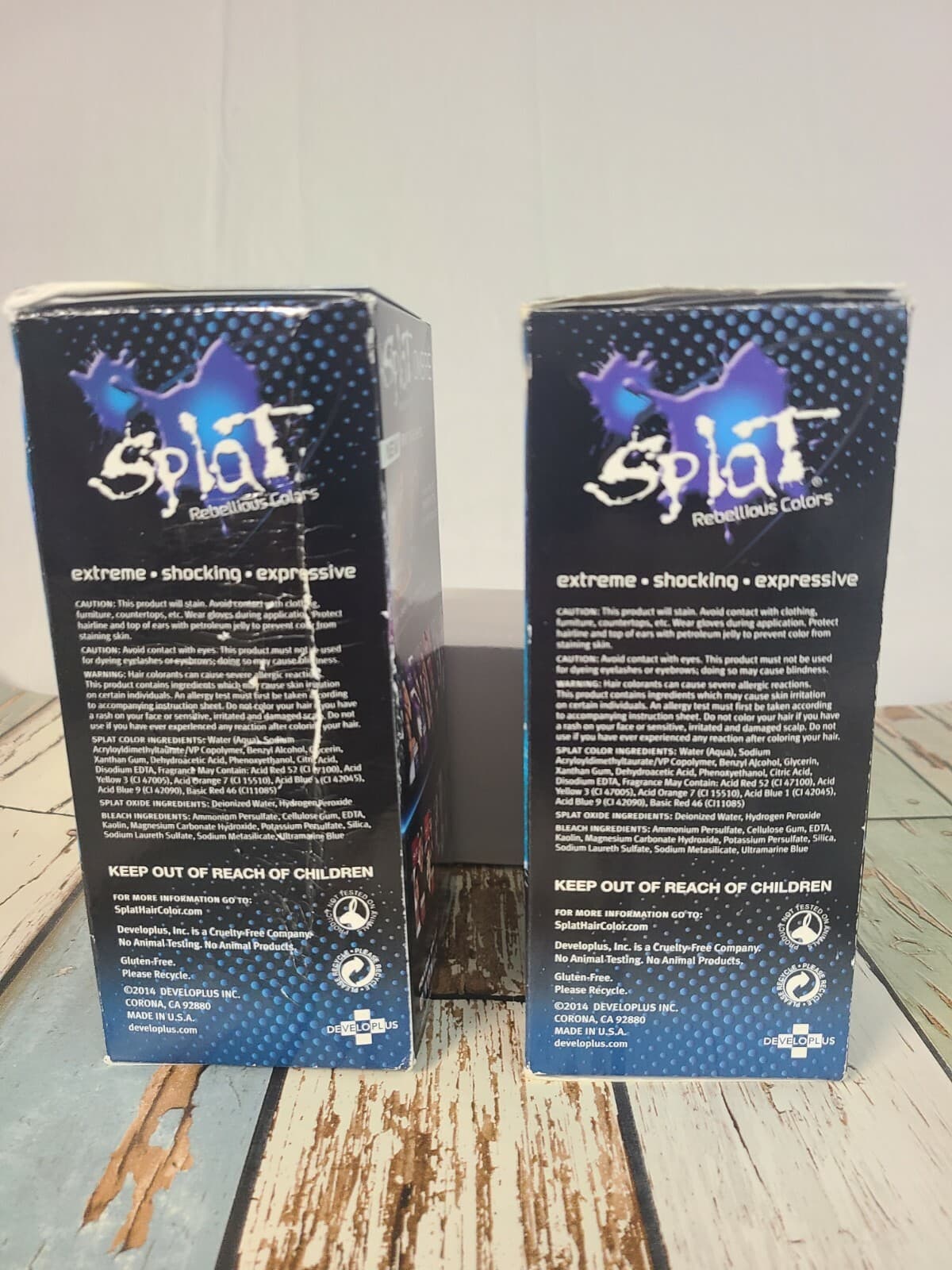Splat Rebellious Colors OCEAN OMBRE Long Lasting Hair Color 1 Kit - Lot of 2 - Thumbnail 5