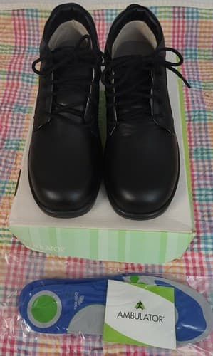 New Apex Ambulator B4000 Womens 7 Ankle high shoes diabetic comfort - Thumbnail 3