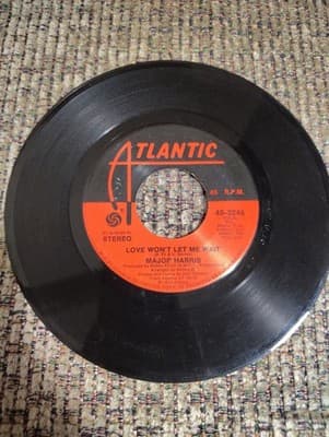 Major Harris, Love Won't Let Me Wait / After Loving You, 7" 45rpm, Vinyl VG