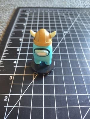 Among Us Blue Viking Helmet Crewmate Blind Box Series 2” Mini Figure Toikido