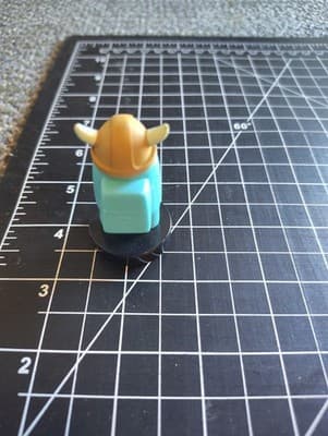 Among Us Blue Viking Helmet Crewmate Blind Box Series 2” Mini Figure Toikido - Thumbnail 2