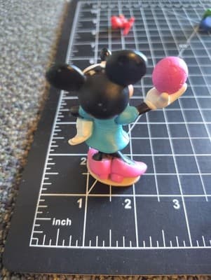 Disney Mouse Minnie pink heel toy figure - Thumbnail 2
