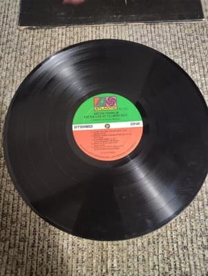ARETHA FRANKLIN Live At Fillmore West LP 1971 VGVG+ w/ INNER 1st Press ATLANTIC - Thumbnail 2
