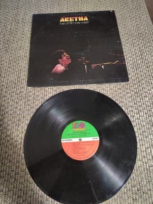 ARETHA FRANKLIN Live At Fillmore West LP 1971 VGVG+ w/ INNER 1st Press ATLANTIC