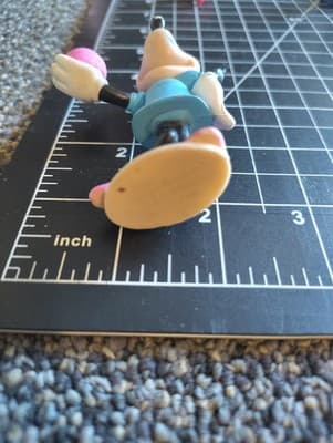 Disney Mouse Minnie pink heel toy figure - Thumbnail 3