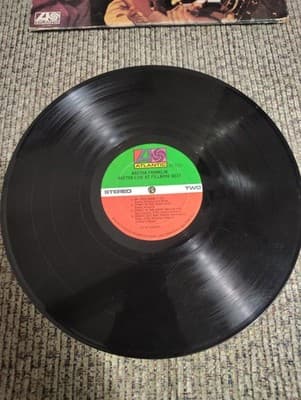 ARETHA FRANKLIN Live At Fillmore West LP 1971 VGVG+ w/ INNER 1st Press ATLANTIC - Thumbnail 4
