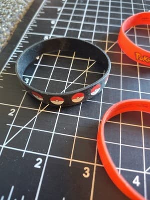 Pokemon Silicone Wristbands Set of 4 Bracelet Wrist Band - US Seller - Thumbnail 2