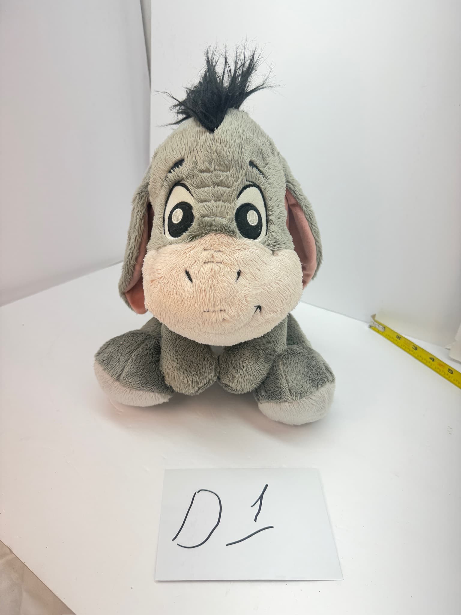 Disney Parks Eeyore Plush Toy 12" Winnie the Pooh Stuffed Animal Storage D1