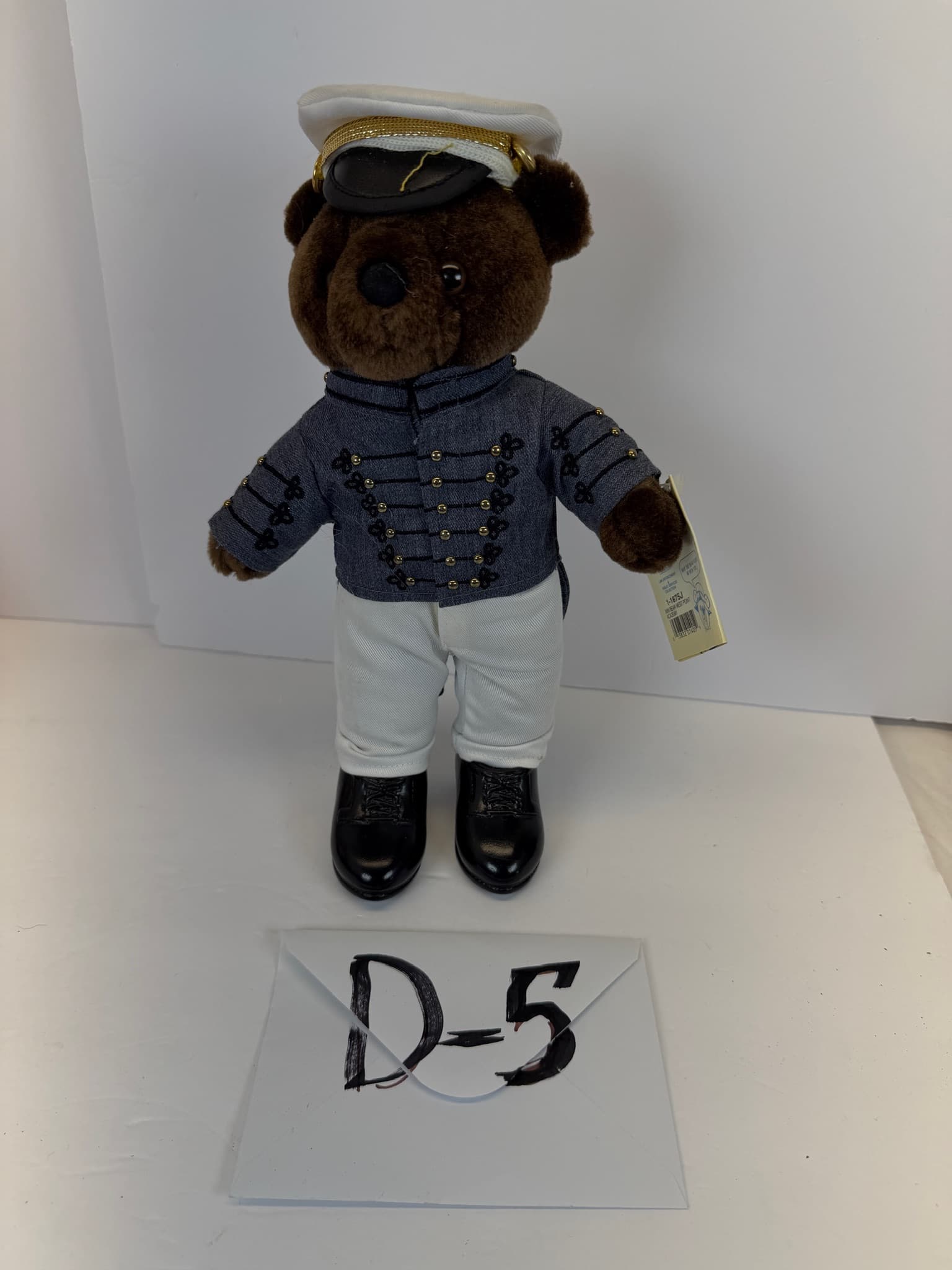 Bear Forces of America West Point Academy Cadet Plush Bear w/ Tag D-5