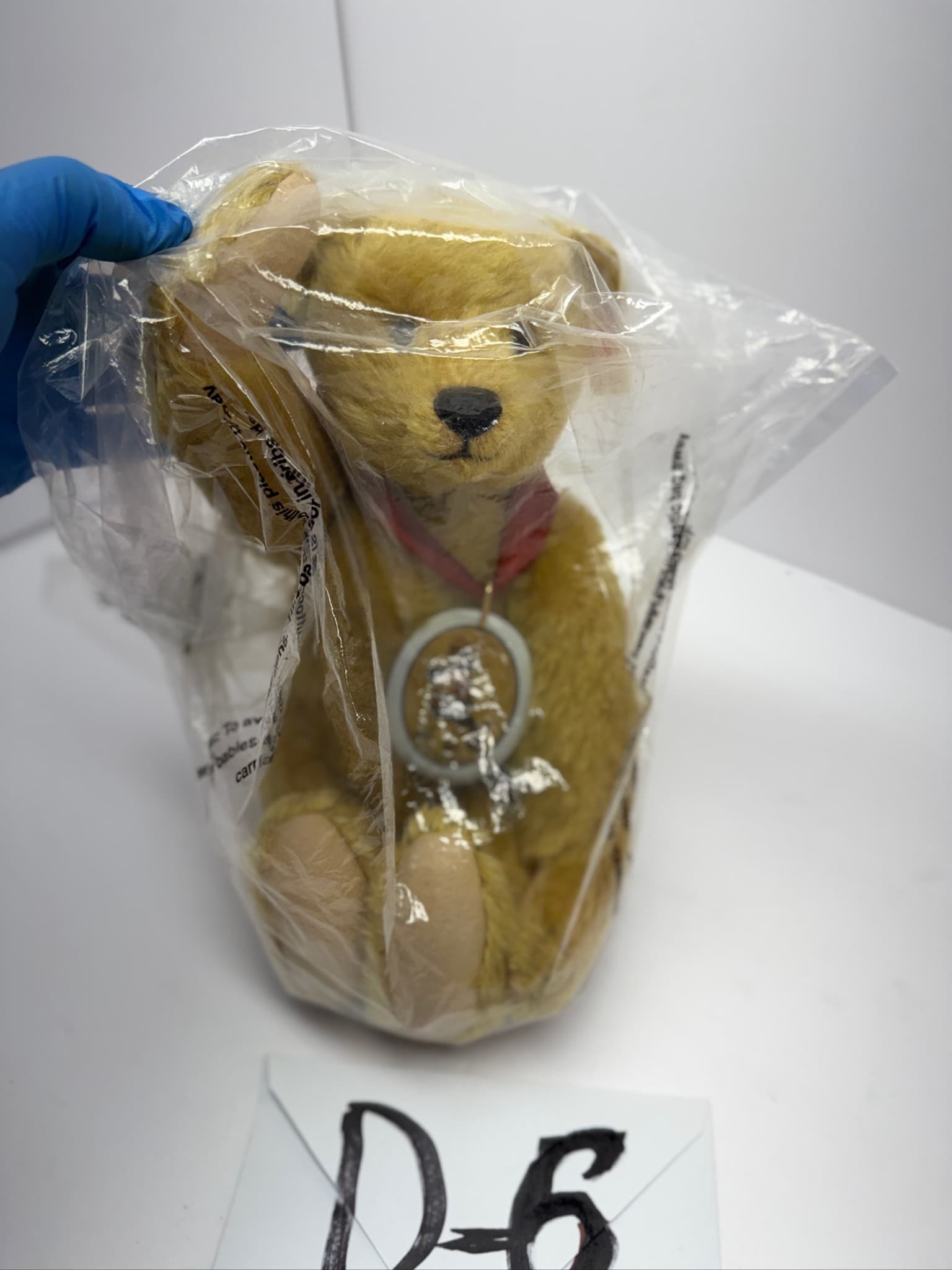 Steiff Limited Edition Delighted Teddy Bear 03986/7500 Mohair Made in Germany