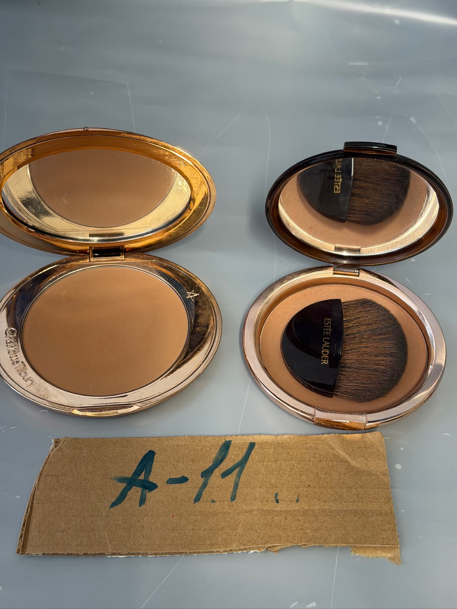 Charlotte Tilbury Airbrush Bronzer & Estée Lauder Bronze Goddess Bronzer