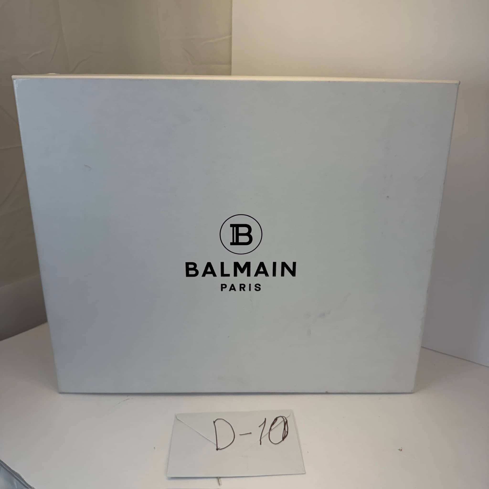 Balmain Paris Designer Luxury Empty Box Storage Container D-10