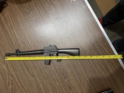 M16 Rifle Gun Style Torch Lighter – Butane Flame – 18" Collectible Display - Thumbnail 3