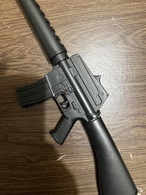 M16 Rifle Gun Style Torch Lighter – Butane Flame – 18" Collectible Display - Thumbnail 8